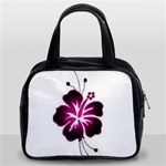 Pink Hawaiian Flower Classic Handbag (Two Sides)