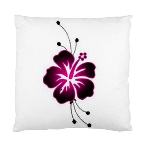 Pink Hawaiian Flower Standard Cushion Case (One Side) from ArtsNow.com Front