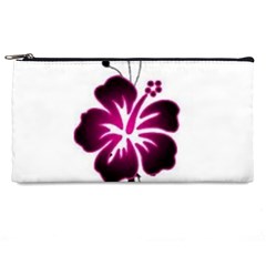 Pink Hawaiian Flower Pencil Case from ArtsNow.com Front