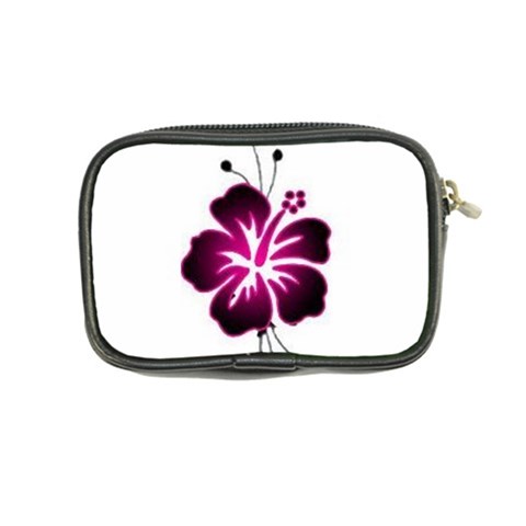 Pink Hawaiian Flower Coin Purse from ArtsNow.com Back