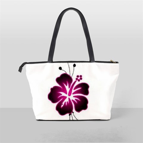 Pink Hawaiian Flower Classic Shoulder Handbag from ArtsNow.com Back