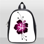 Pink Hawaiian Flower School Bag (Small)