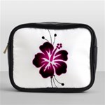 Pink Hawaiian Flower Mini Toiletries Bag (One Side)