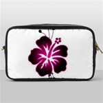 Pink Hawaiian Flower Toiletries Bag (One Side)