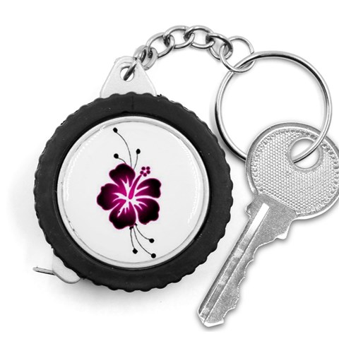 Pink Hawaiian Flower Measuring Tape from ArtsNow.com Front