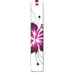 Pink Hawaiian Flower Large Book Mark