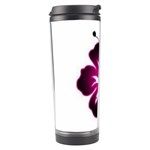 Pink Hawaiian Flower Travel Tumbler