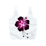 Pink Hawaiian Flower Full Print Recycle Bag (S)