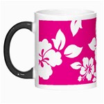 Pink Hawaiian Flowers Morph Mug