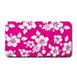 Pink Hawaiian Flowers Medium Bar Mat