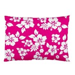 Pink Hawaiian Flowers Pillow Case