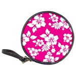 Pink Hawaiian Flowers Classic 20-CD Wallet