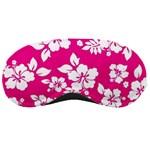 Pink Hawaiian Flowers Sleeping Mask