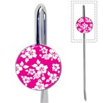 Pink Hawaiian Flowers Book Mark