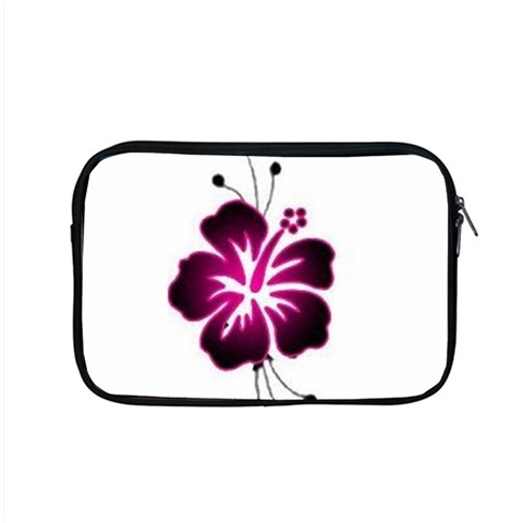 Pink Hawaiian Flower Apple MacBook Pro 15  Zipper Case from ArtsNow.com Front