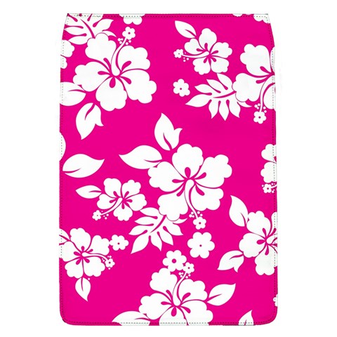 Pink Hawaiian Flowers Removable Flap Cover (L) from ArtsNow.com Front