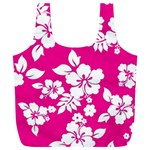 Pink Hawaiian Flowers Full Print Recycle Bag (XL)