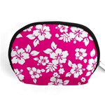 Pink Hawaiian Flowers Accessory Pouch (Medium)