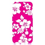 Pink Hawaiian Flowers iPhone 7/8 Black UV Print Case