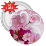 Design Art (design 19) 3  Button (10 pack)