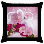 Design Art (design 19) Throw Pillow Case (Black)