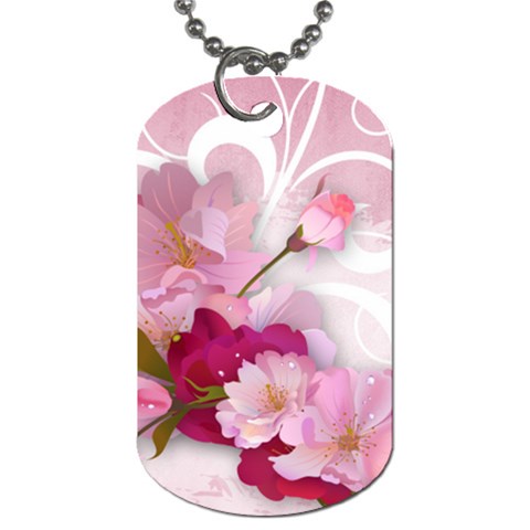 Design Art (design 19) Dog Tag (One Side) from ArtsNow.com Front