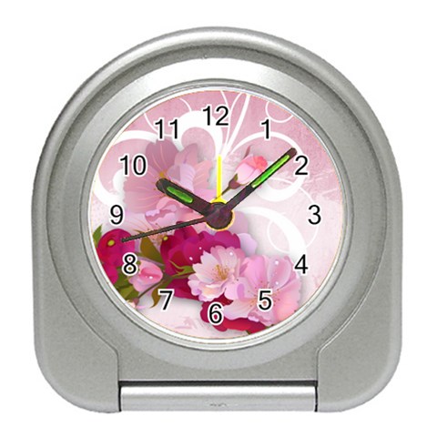 Design Art (design 19) Travel Alarm Clock from ArtsNow.com Front