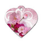 Design Art (design 19) Dog Tag Heart (One Side)