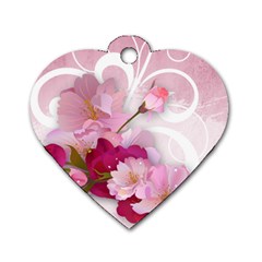 Design Art (design 19) Dog Tag Heart (Two Sides) from ArtsNow.com Front