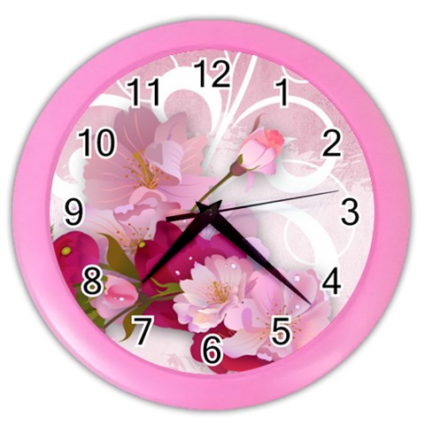 Design Art (design 19) Color Wall Clock from ArtsNow.com Front