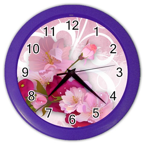 Design Art (design 19) Color Wall Clock from ArtsNow.com Front