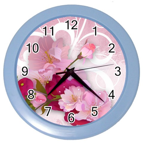 Design Art (design 19) Color Wall Clock from ArtsNow.com Front