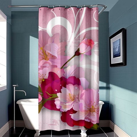 Design Art (design 19) Shower Curtain 36  x 72  (Stall) from ArtsNow.com Curtain(36 X72 ) - 33.26 x66.24  Curtain(36 X72 )