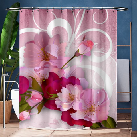 Design Art (design 19) Shower Curtain 60  x 72  (Medium) from ArtsNow.com 60 x72  Curtain