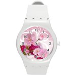 Design Art (design 19) Round Plastic Sport Watch (M)