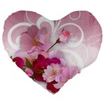 Design Art (design 19) Large 19  Premium Heart Shape Cushion