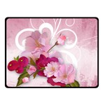 Design Art (design 19) Double Sided Fleece Blanket (Small)