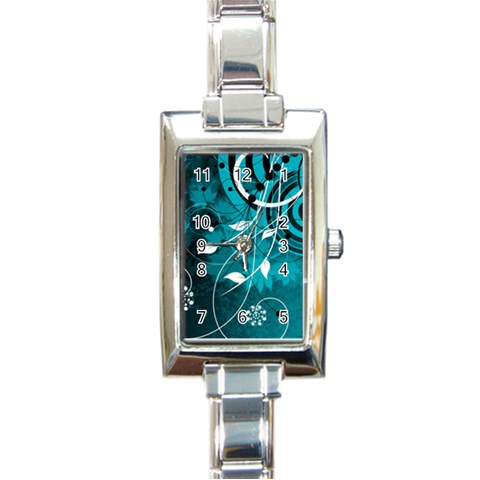 Design Art (design 15) Rectangle Italian Charm Watch from ArtsNow.com Front