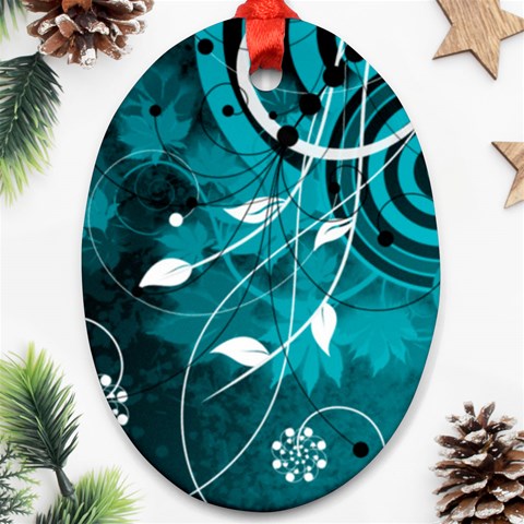 Design Art (design 15) Ornament (Oval) from ArtsNow.com Front