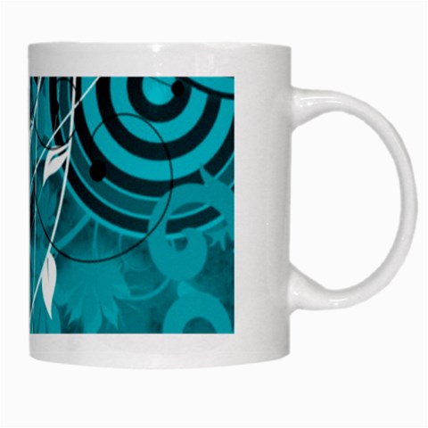 Design Art (design 15) White Mug from ArtsNow.com Right