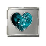 Design Art (design 15) Mega Link Heart Italian Charm (18mm)