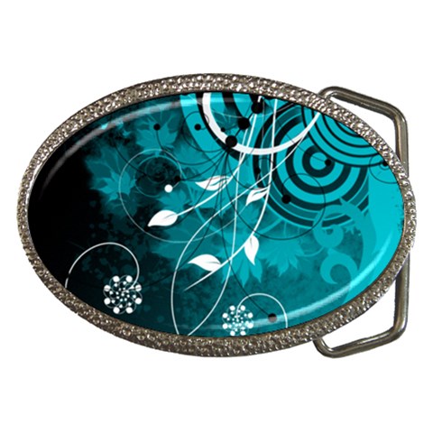 Design Art (design 15) Belt Buckle from ArtsNow.com Front