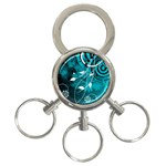 Design Art (design 15) 3-Ring Key Chain