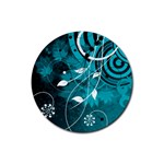 Design Art (design 15) Rubber Coaster (Round)