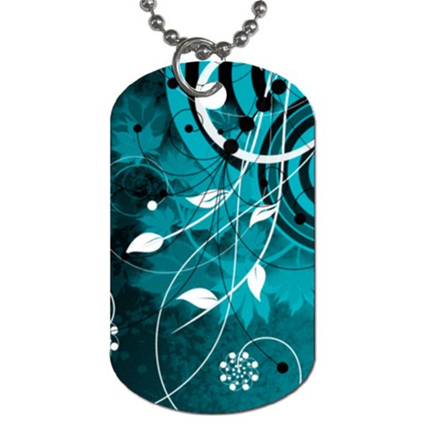 Design Art (design 15) Dog Tag (One Side) from ArtsNow.com Front