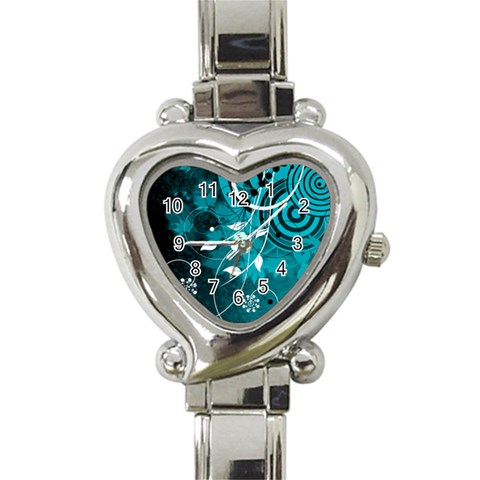 Design Art (design 15) Heart Italian Charm Watch from ArtsNow.com Front