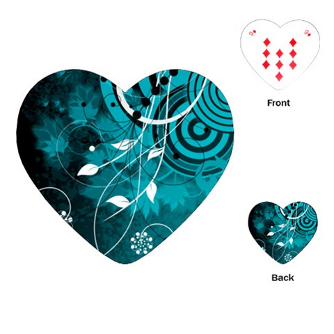 Design Art (design 15) Playing Cards (Heart) from ArtsNow.com Front