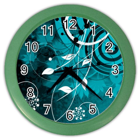 Design Art (design 15) Color Wall Clock from ArtsNow.com Front