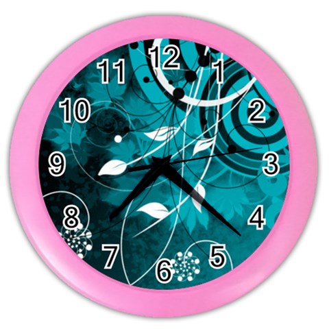 Design Art (design 15) Color Wall Clock from ArtsNow.com Front