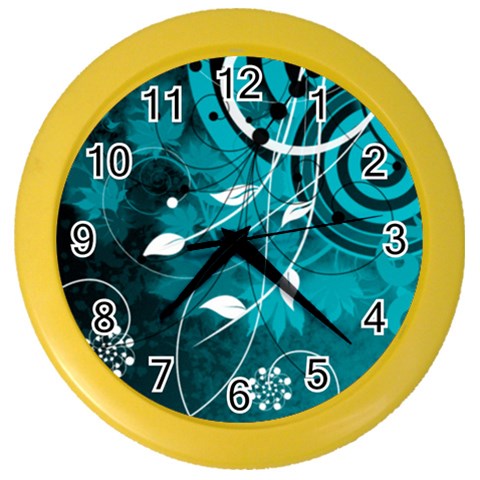 Design Art (design 15) Color Wall Clock from ArtsNow.com Front